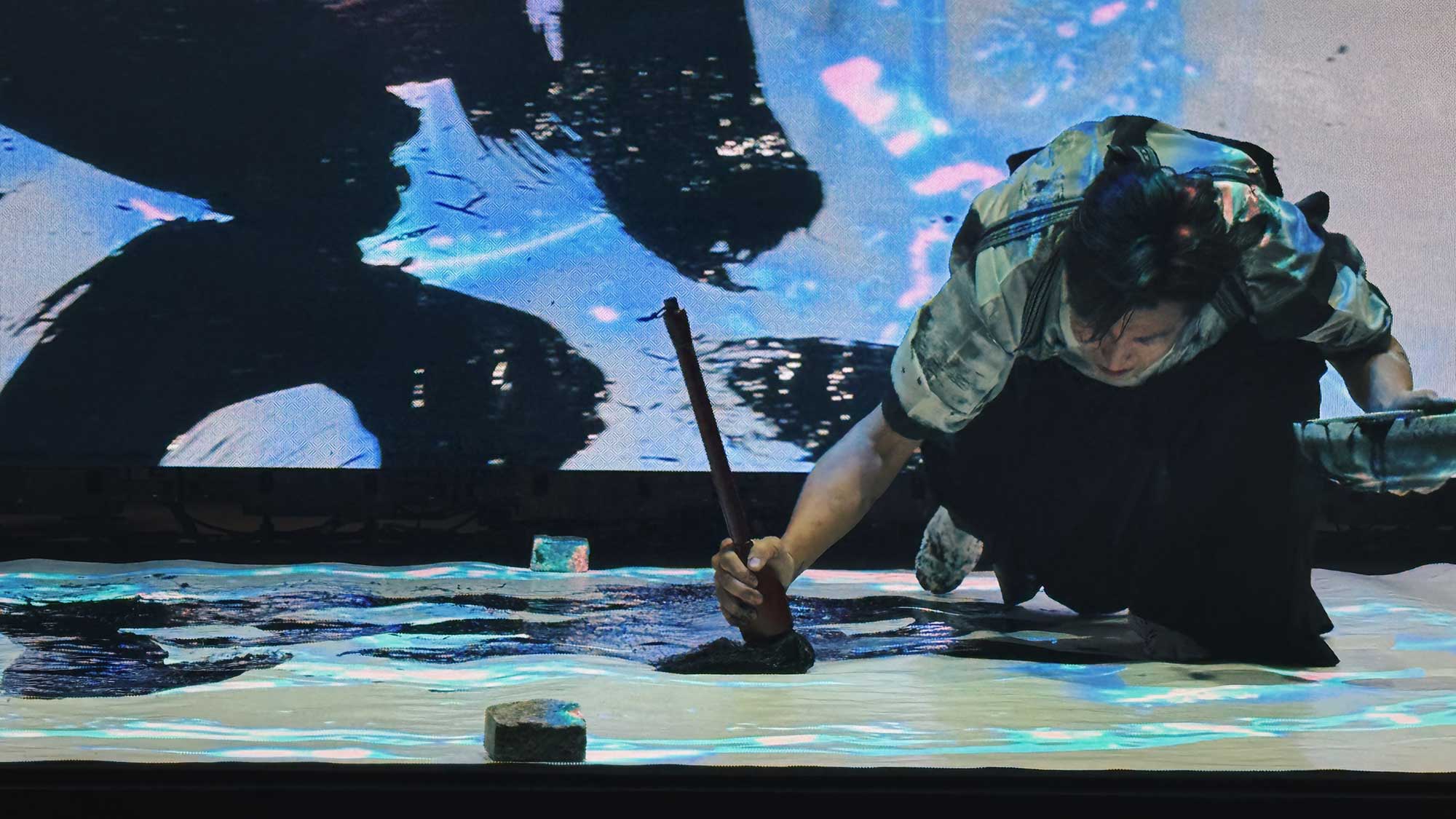 東京ビッグサイト 書道パフォーマンス PLPV2026